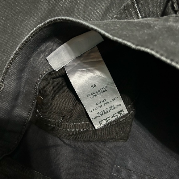 Joe's Jeans Men's distressed Black straight leg Bootcut Jeans - Picture 3 of 6